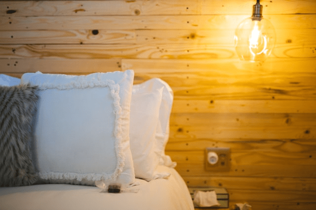 Eco-friendly hotel room in Trickeye Museum